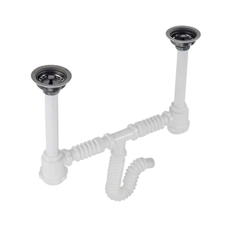 Cespol Pvc Flexible Doble Bote Grande y Contracanasta