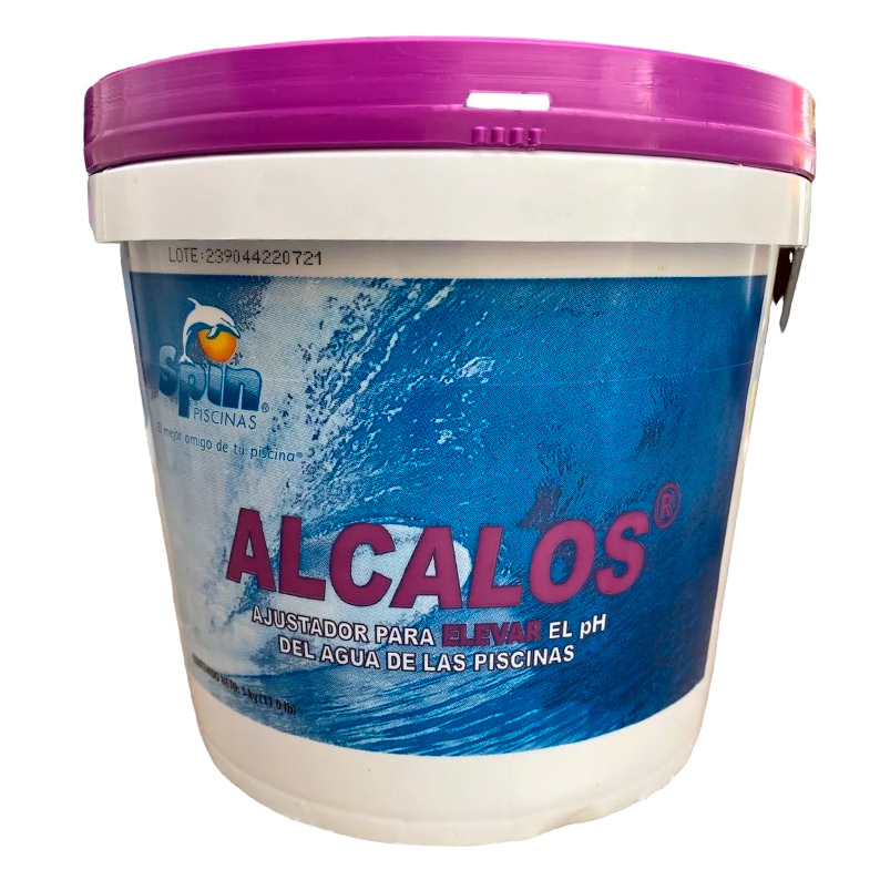 PH + ALCALOS Liquido 5 Lts Spin Químico Alberca