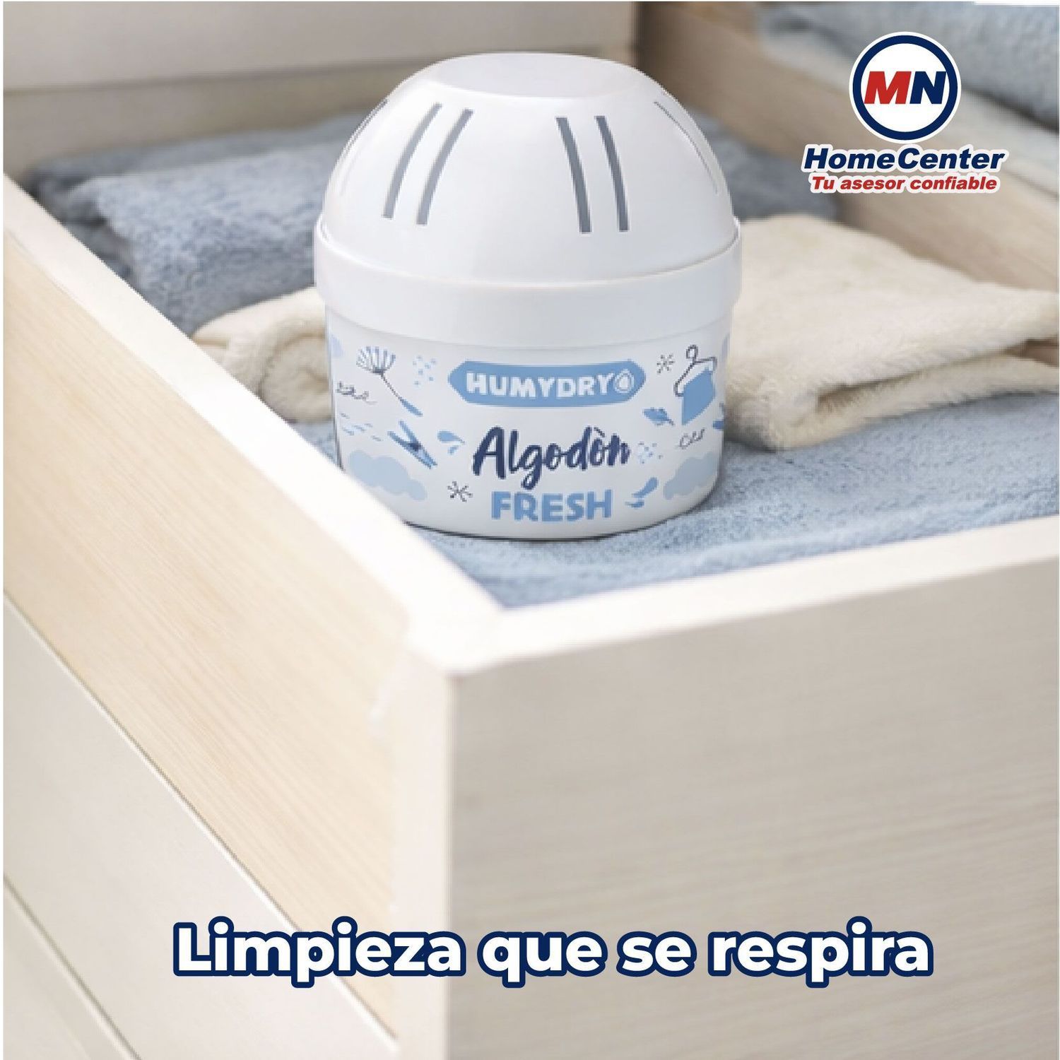 Mini Deshumidificador Humydry de Algodón Antihumedad