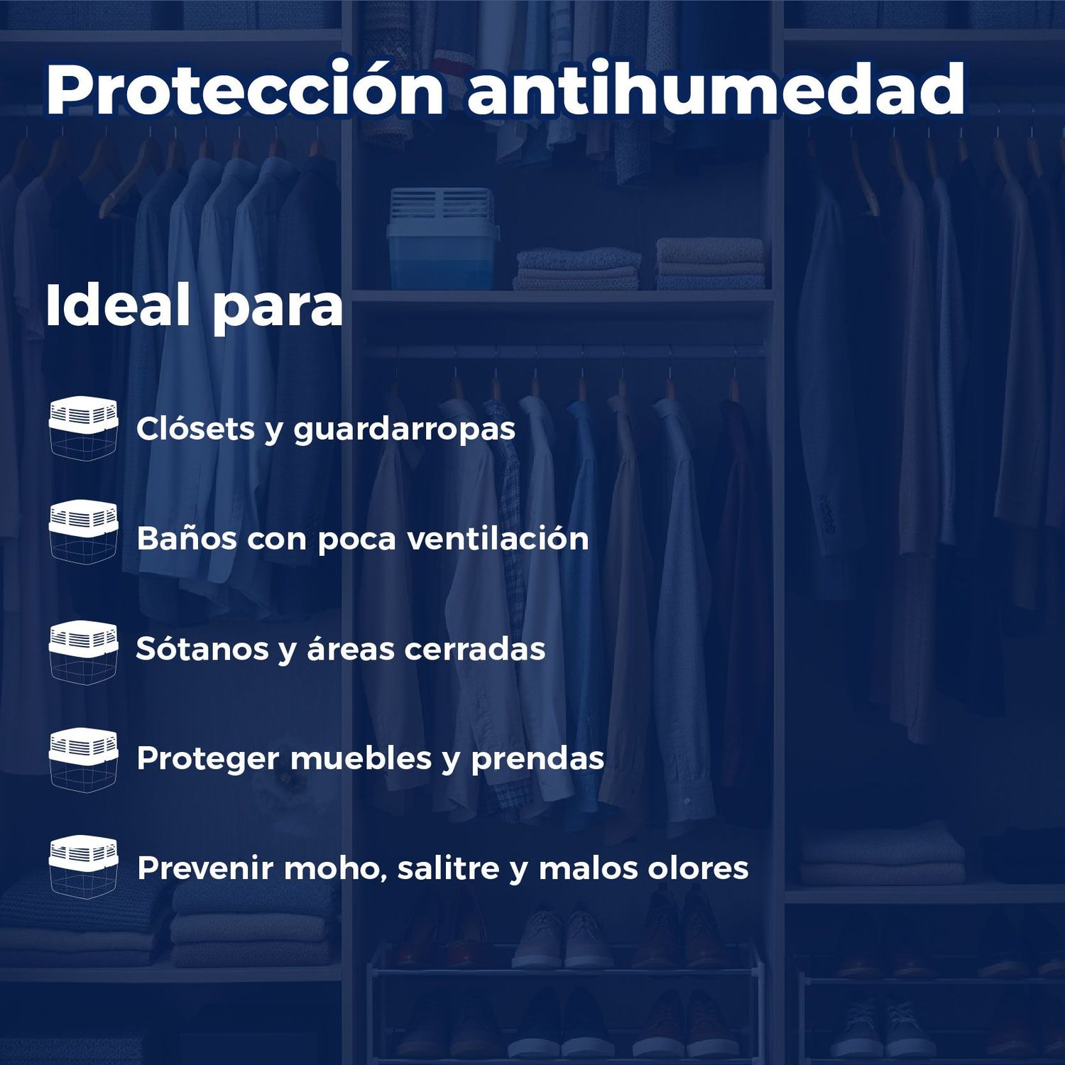 Absorbente de Humedad sin Aroma 15.9 oz Humydry