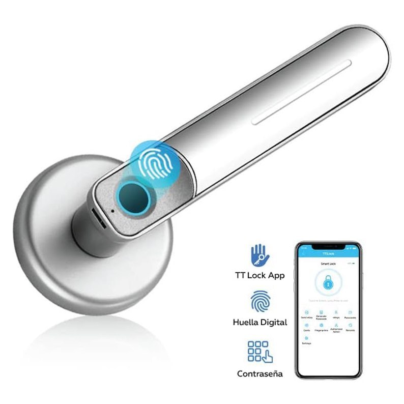 Cerradura Inteligente XE CI-15BT Plata