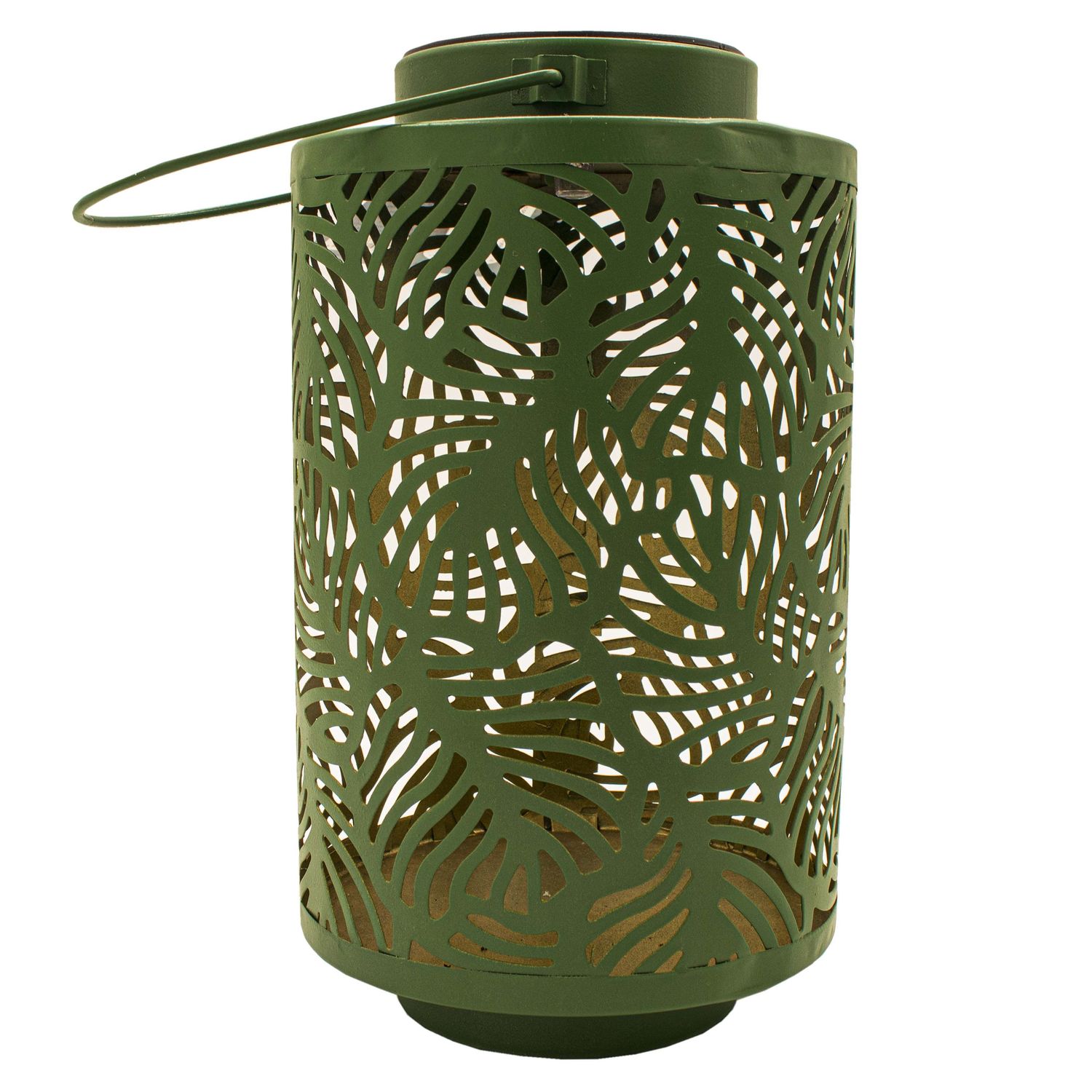 Linterna decorativa solar gold