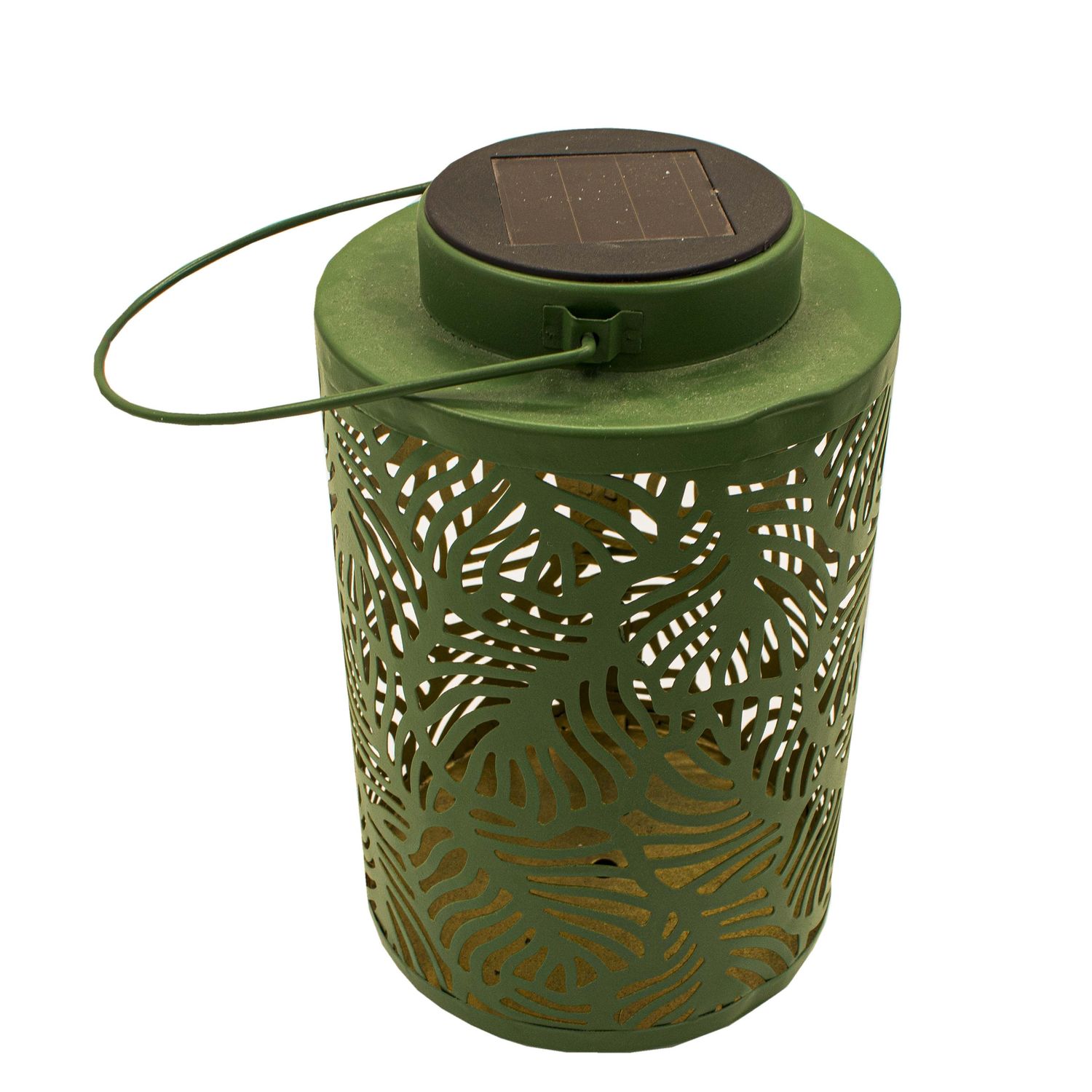 Linterna decorativa solar gold