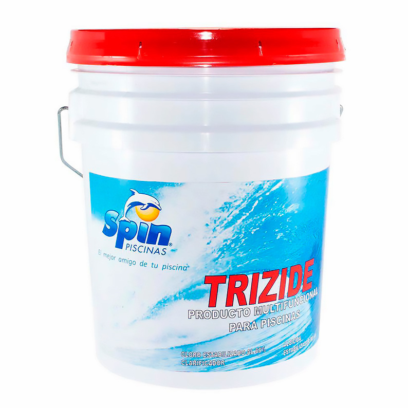 Cloro Triple Acción Trizide Tab 3 Spin Químico 8 Kg