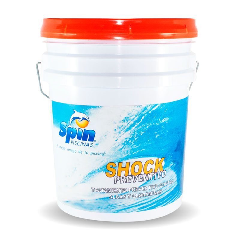Dicloro Shock Preventivo 27 Kg Spin Químico