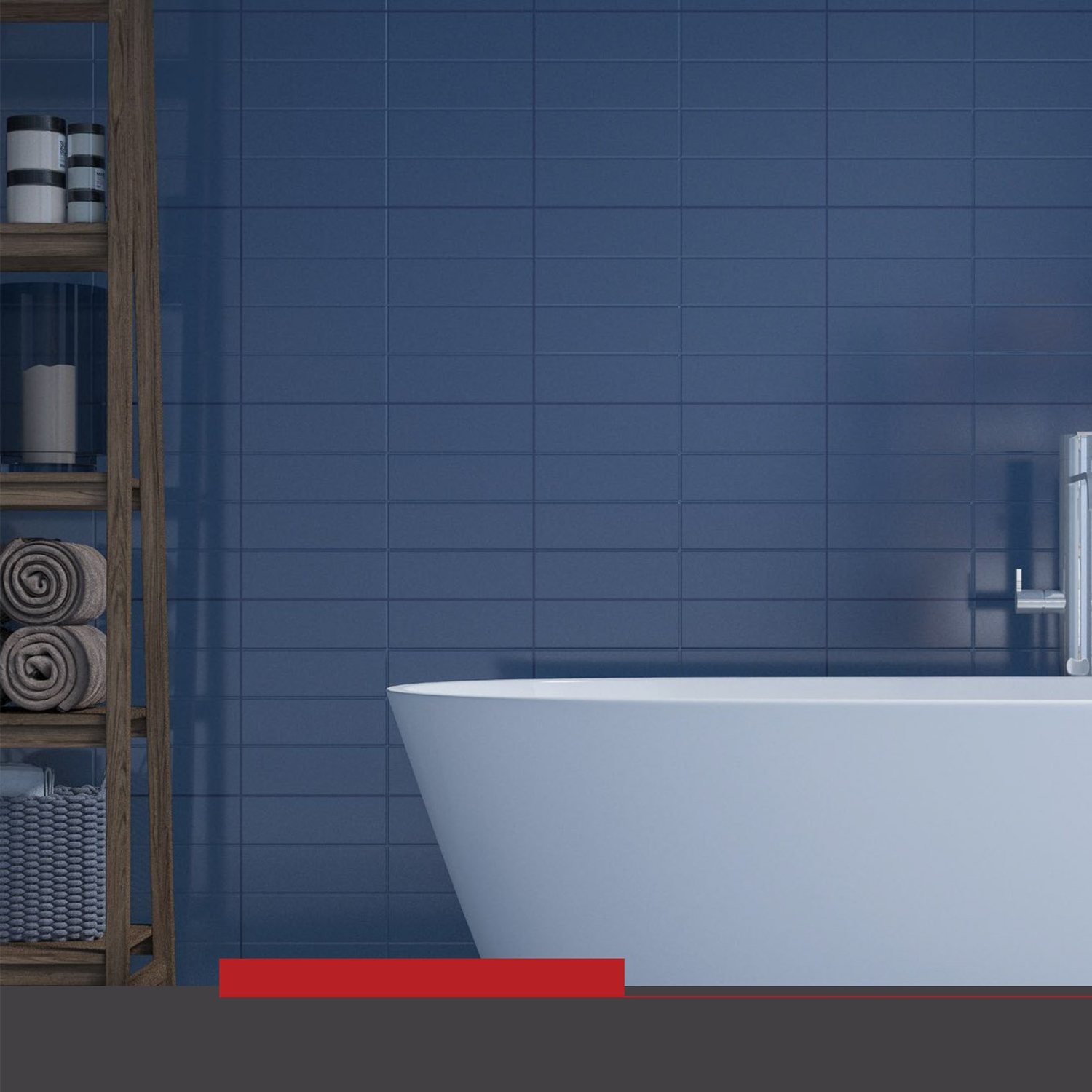 Muro Urbania Blue Daltile 30x45 cm