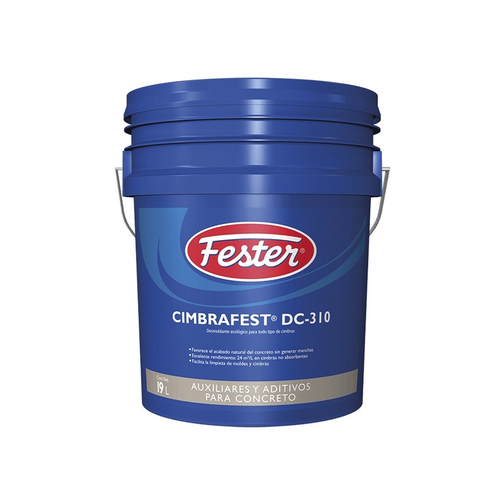 Aditivo Para Concreto Desmoldante Fester Cimbrafest DC-310 19 L