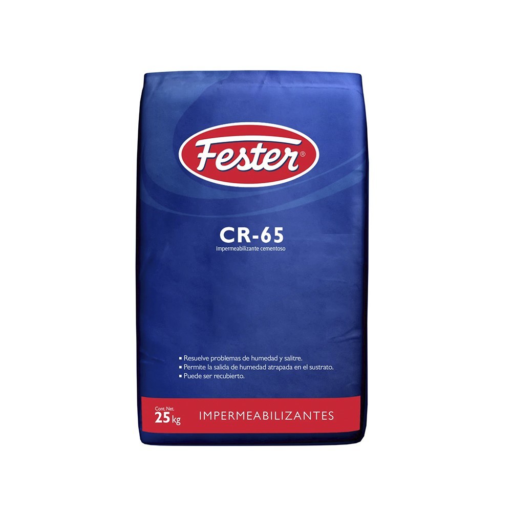 Impermeabilizante Cementoso CR 65 FF Gris 25 KG