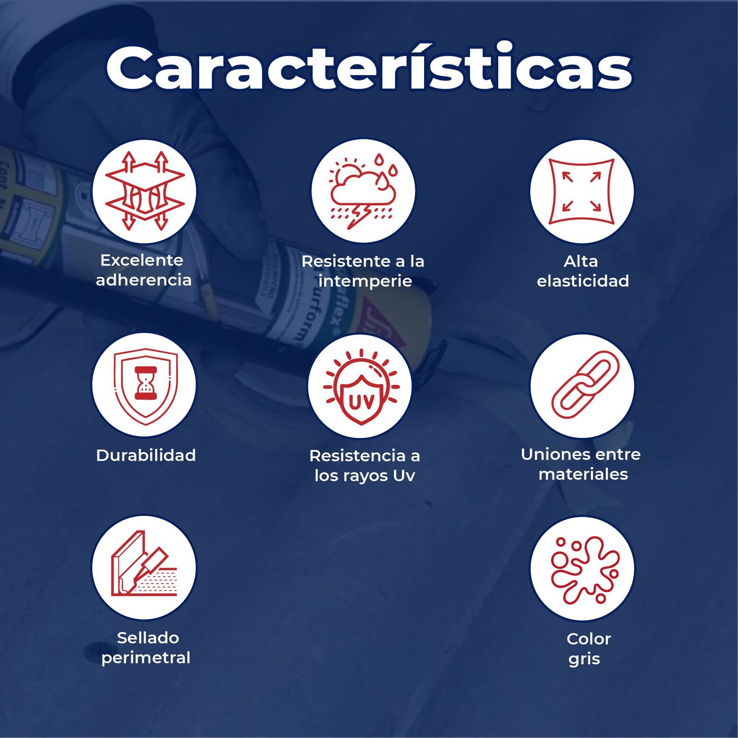 Sellador poliuretano sikaflex 1A purform gris salchicha 600 ml