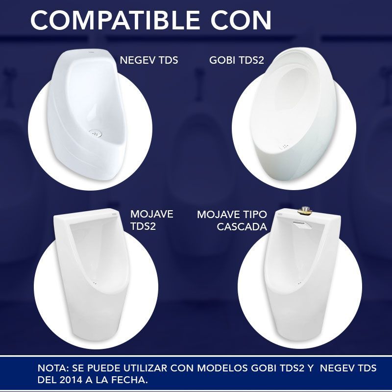 Cartucho tds2 mingitorio seco