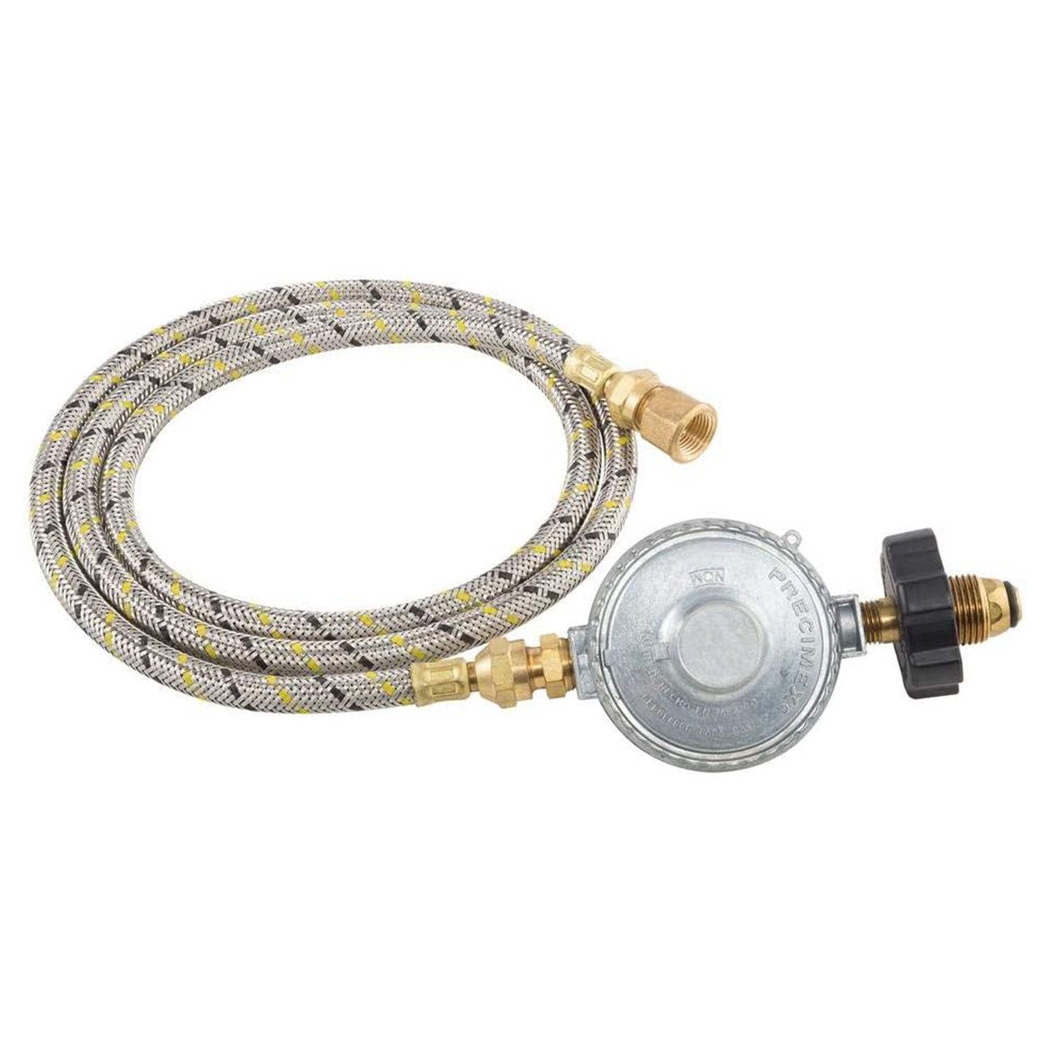 Kit Instalación Cilindro Gas con Regulador, 2m y Conexiones