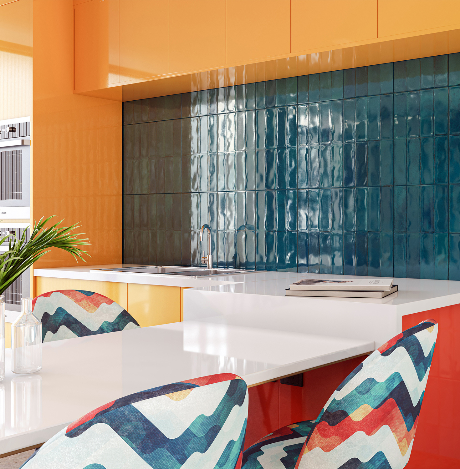 Muro Matisse Daltile 30x45 cm Esmeralda GMS7