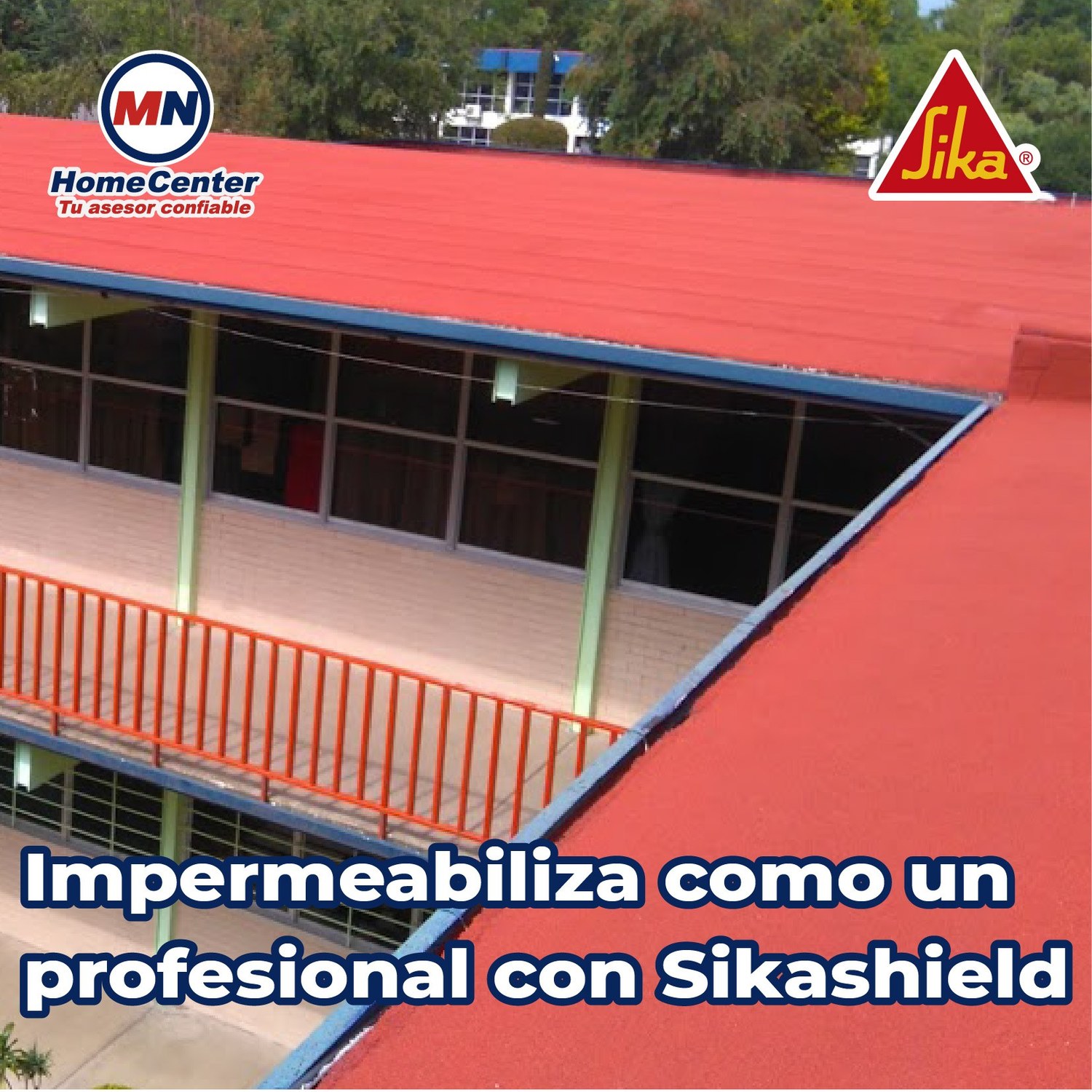 Imper prefabricado APP Sikashield 3.5mm F PL gravilla roja