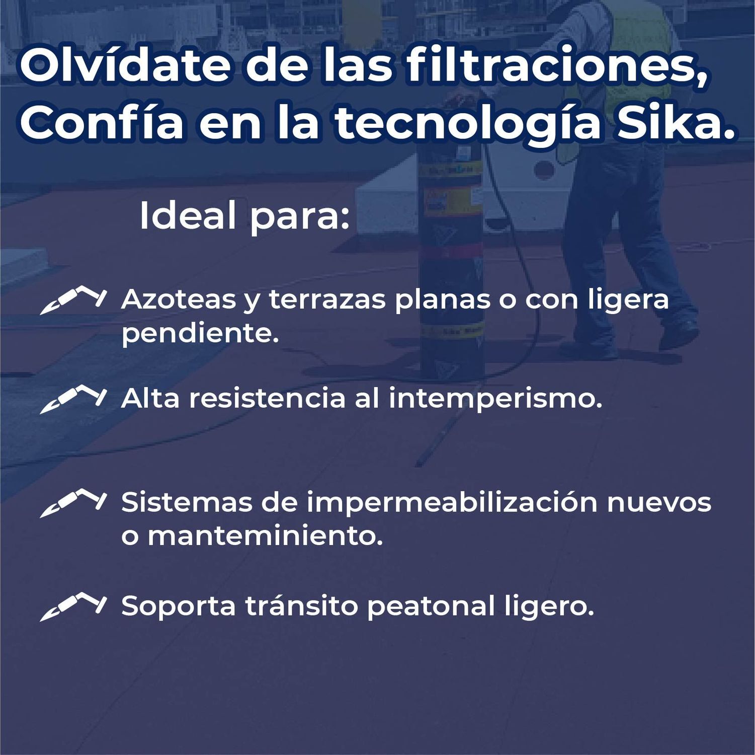 Imper prefabricado APP Sikashield 3.5mm FVidrio gravilla roja