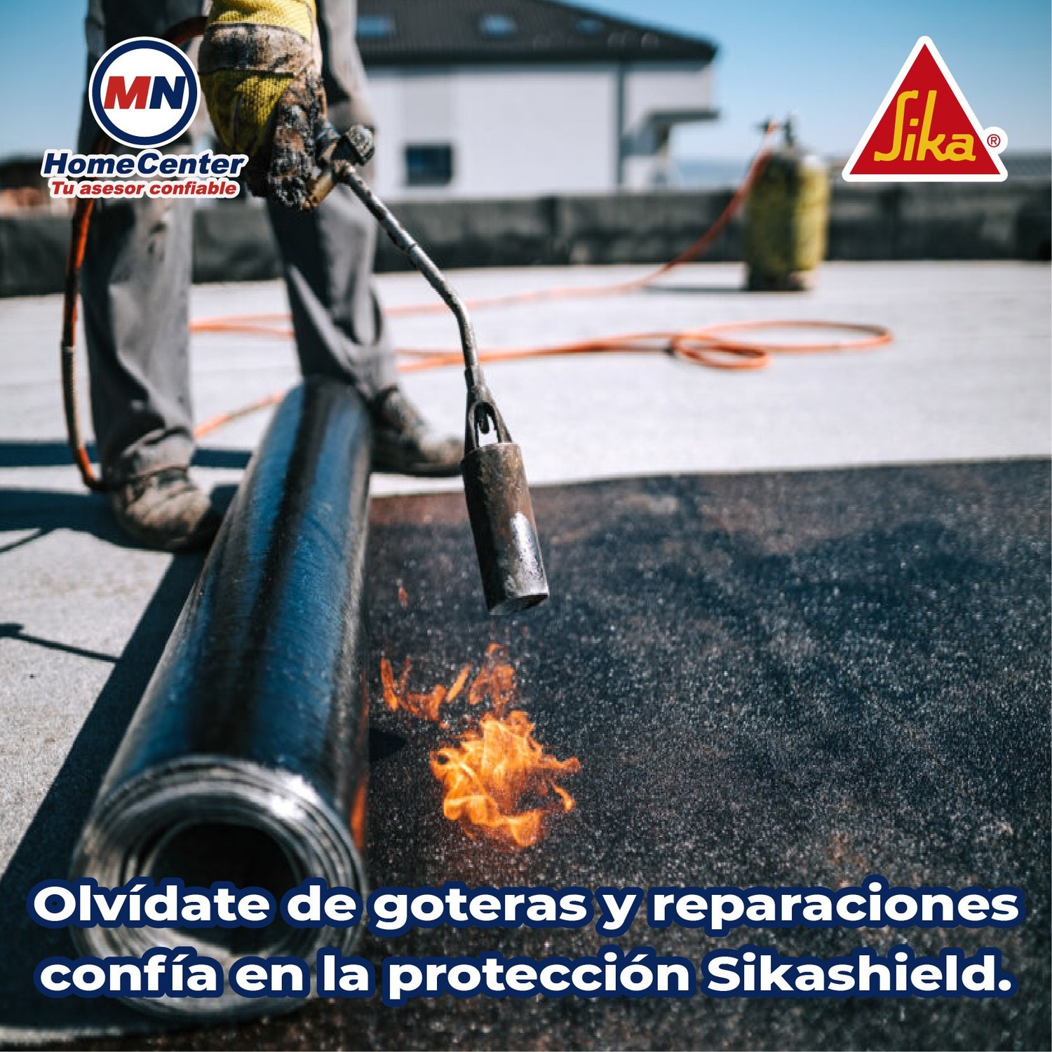 Imper prefabricado APP Sikashield 4.0mm F PL gravilla blanca