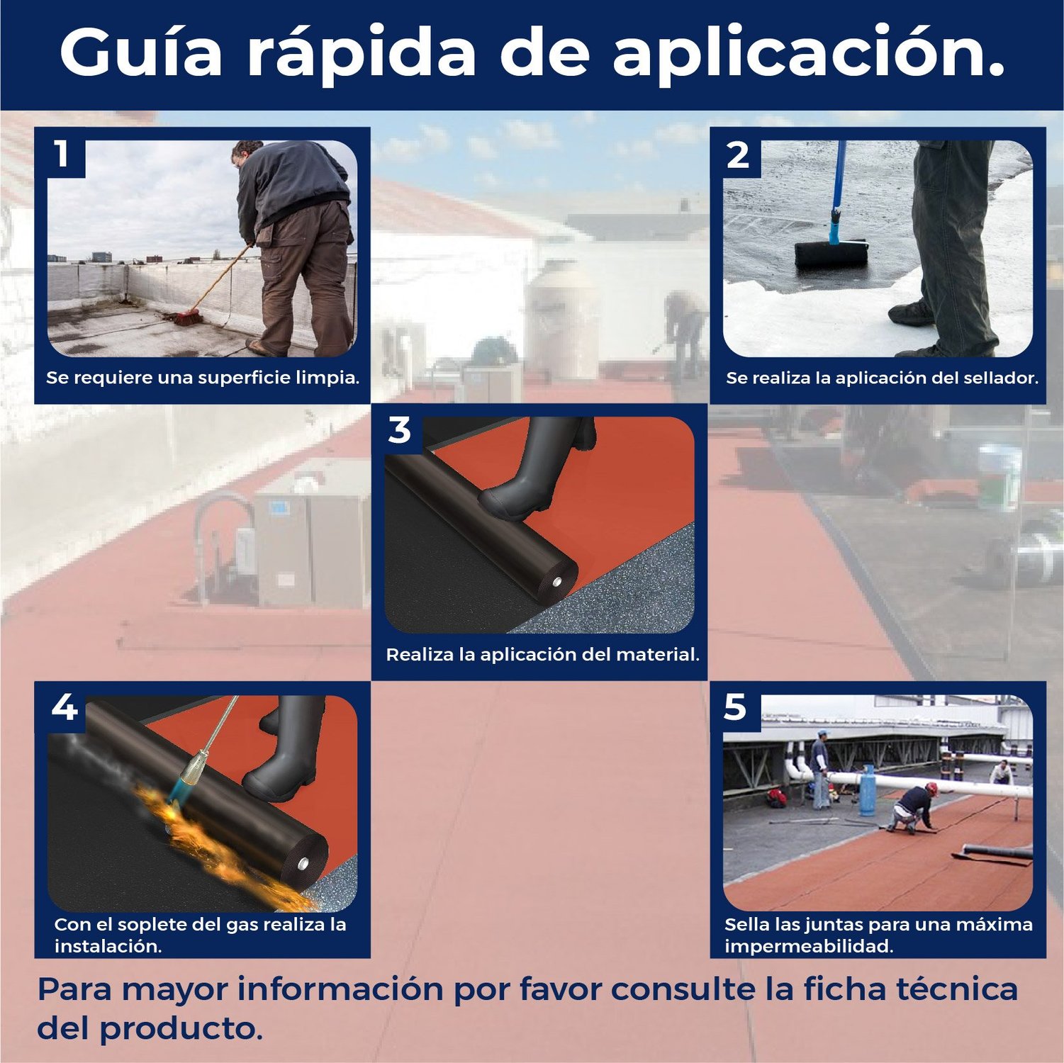 Imper prefabricado APP Sikashield 4.5mm F PL gravilla blanca