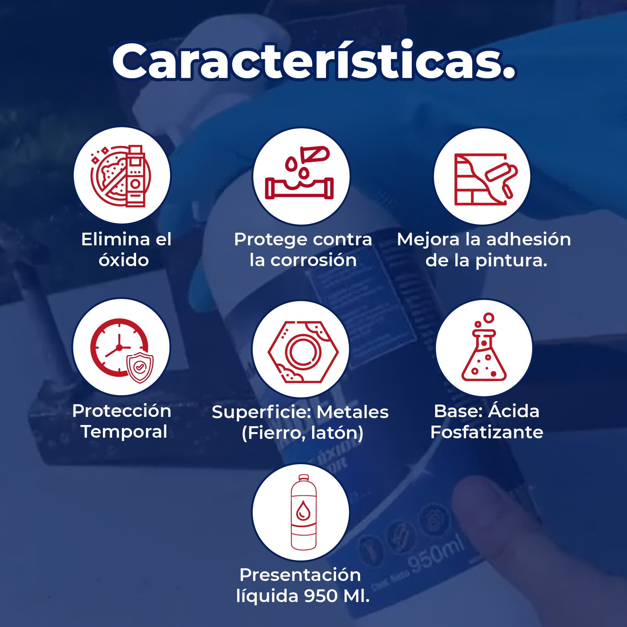 Removedor de Óxido D-Soxidel Cretosil 950 ML