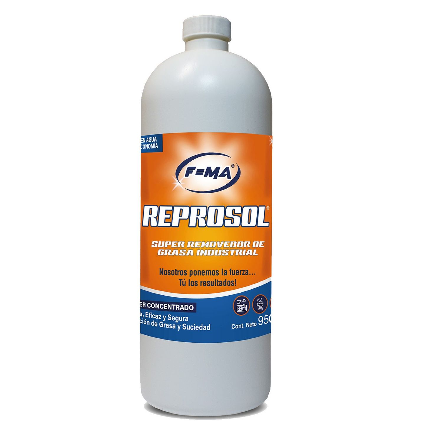 DESENGRASANTE INDUSTRIAL 950 ML REPROSOL
