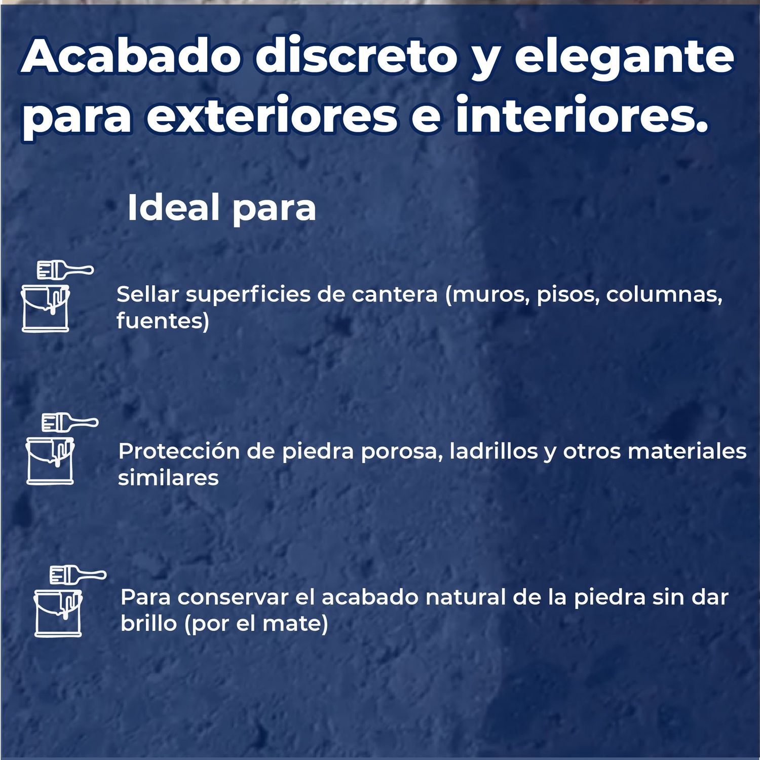 Sellador Acrílico Mate 950 ML Cretosil para Superficies Cantera