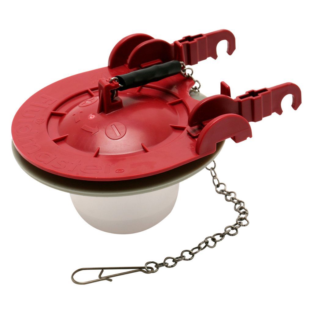 Pera Sapo de Descarga Ajustable Para WC Rojo 3" Fluidmaster