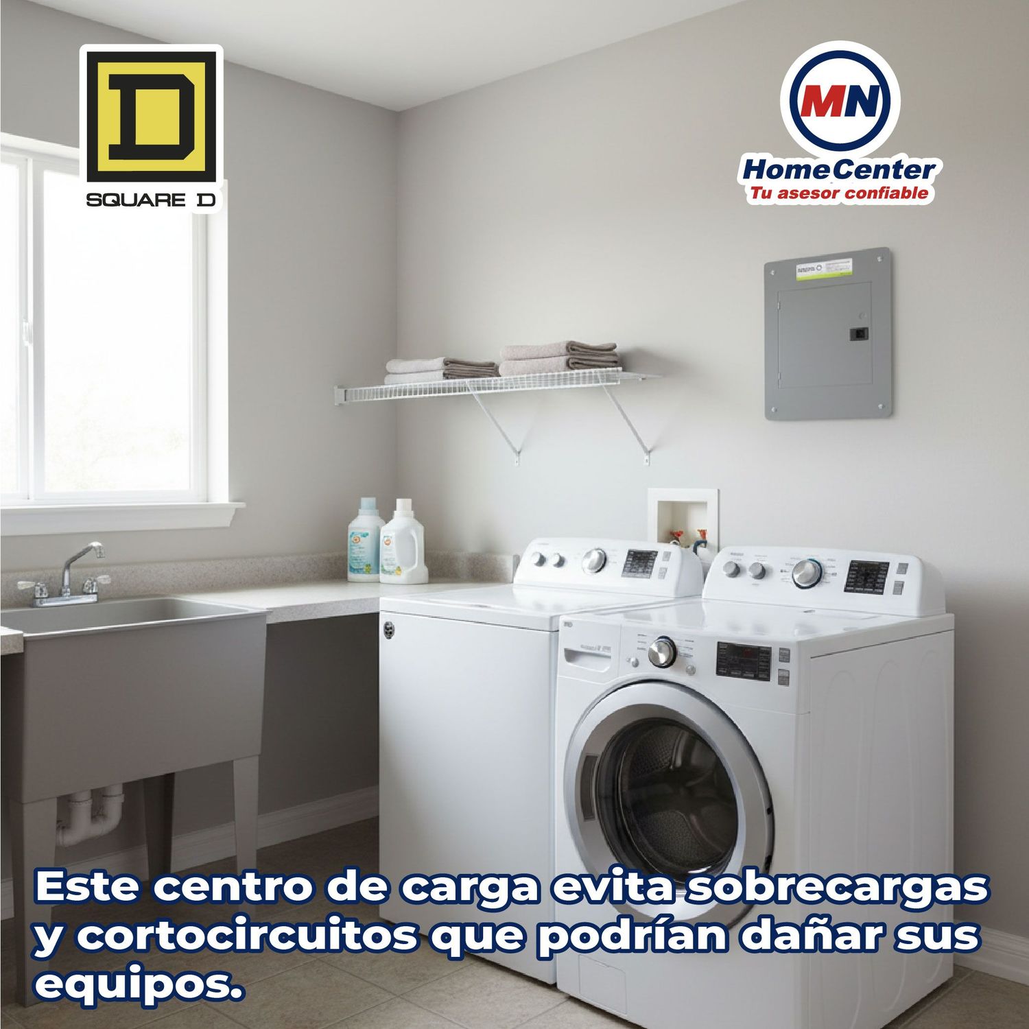 Centro de Carga 12 Circuitos Empotrar