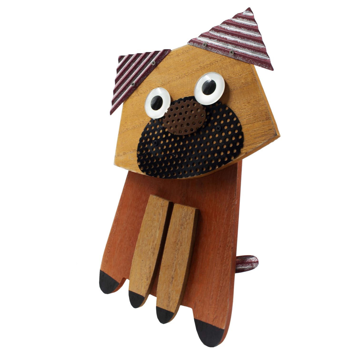 Figura decorativa mascota Pug 29 cm