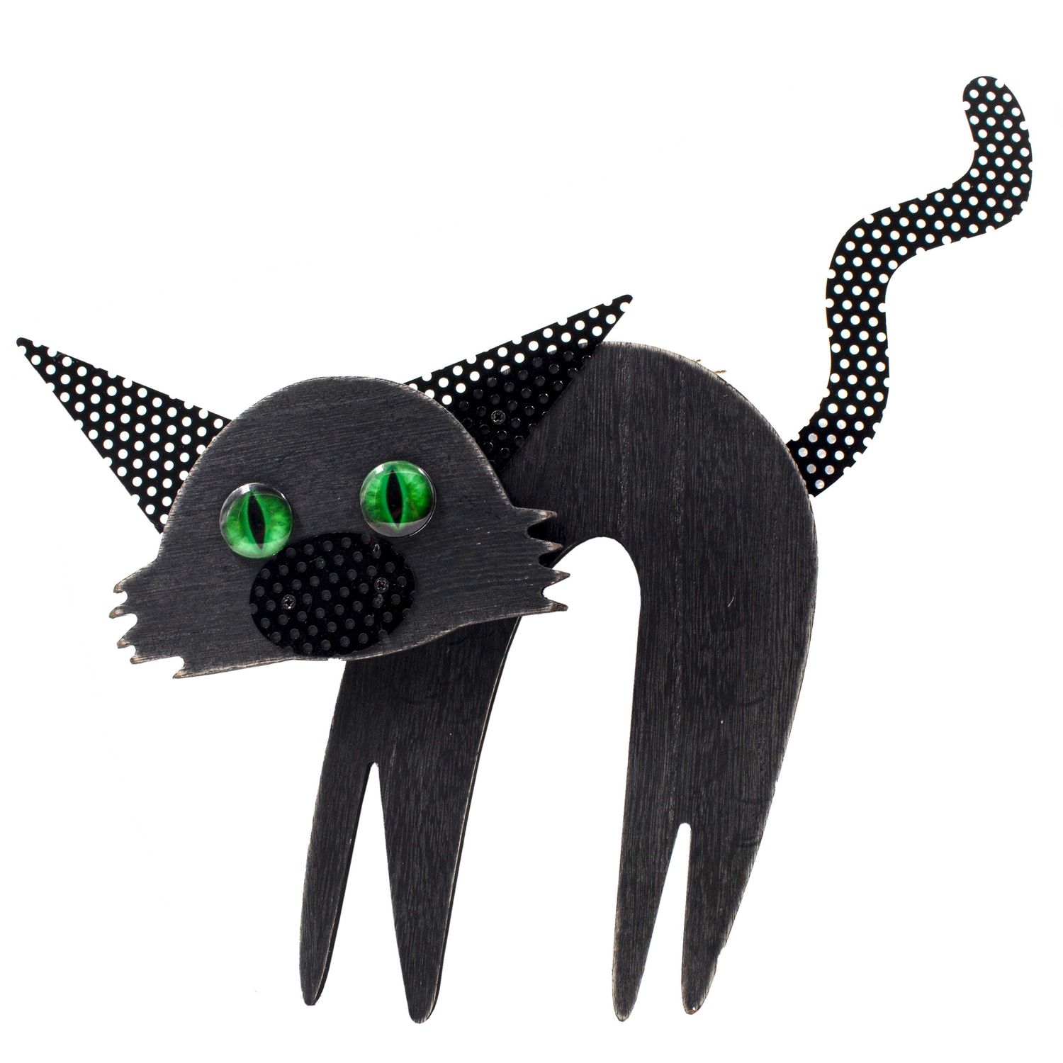 Figura decorativa mascota Black Cat 34 cm