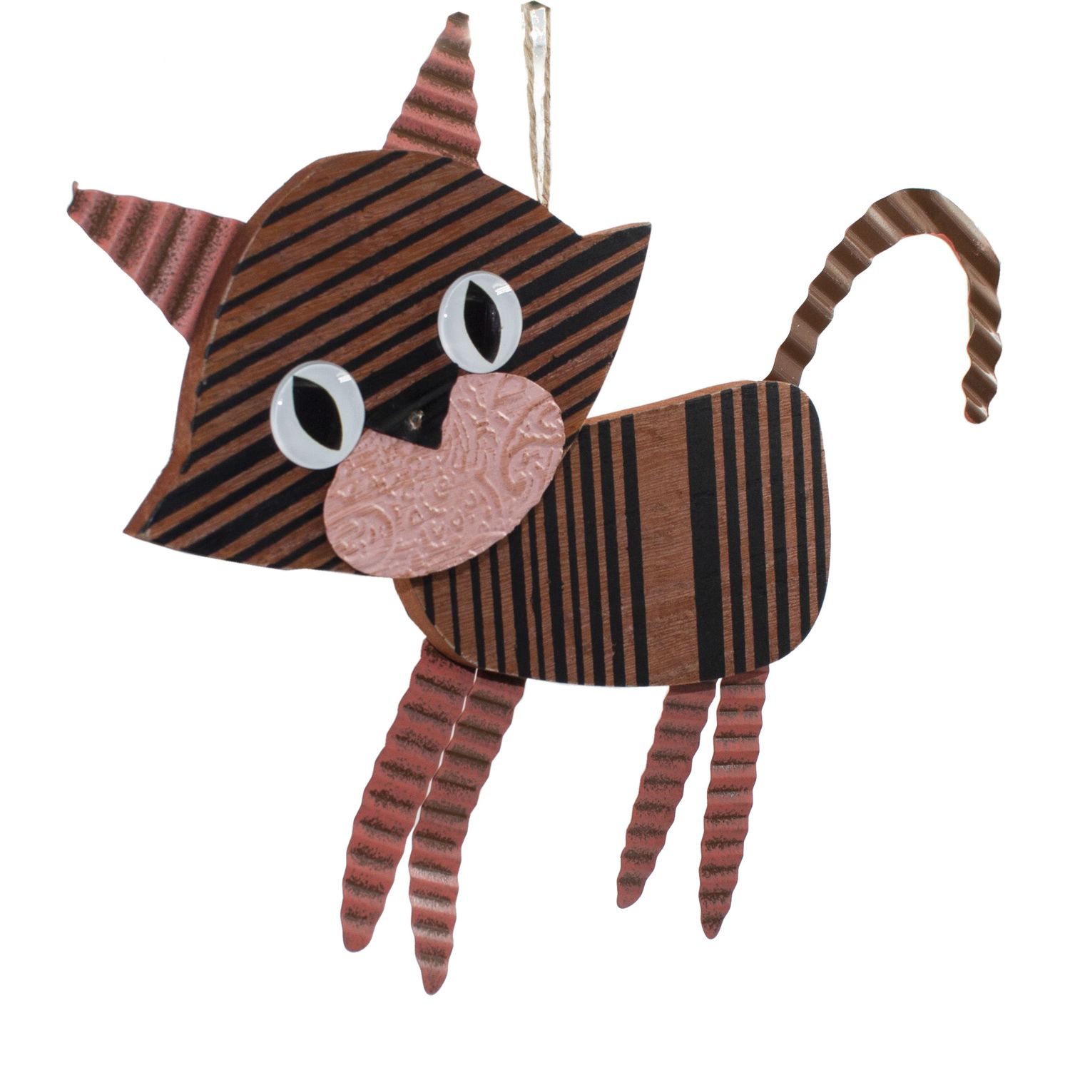 Figura decorativa mascota Tabby Cat 30 cm