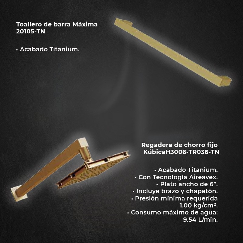 Paquete Griferia Duna y WC one piece Helvex