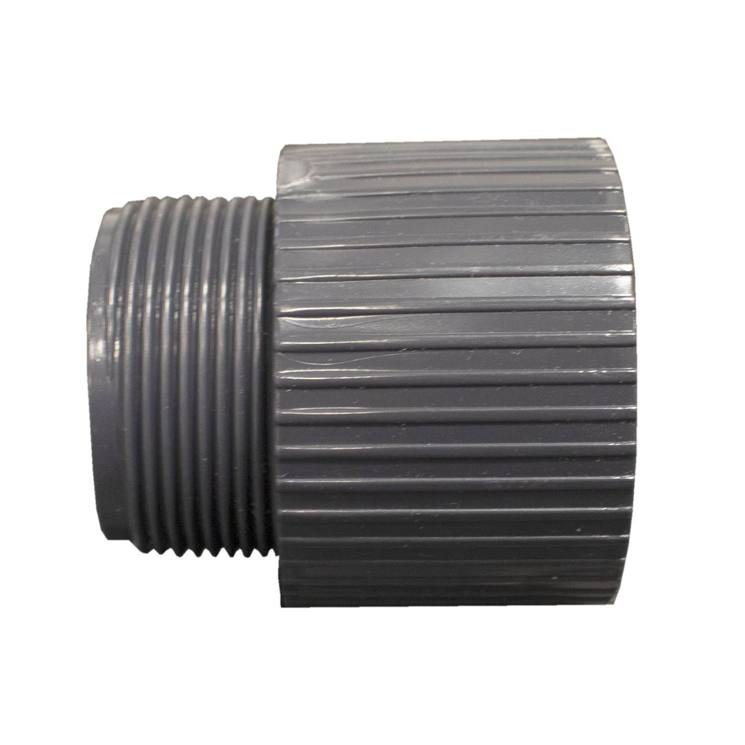 Conector PVC HID Rosca EXT 038 MM 1 1/2 CED 80