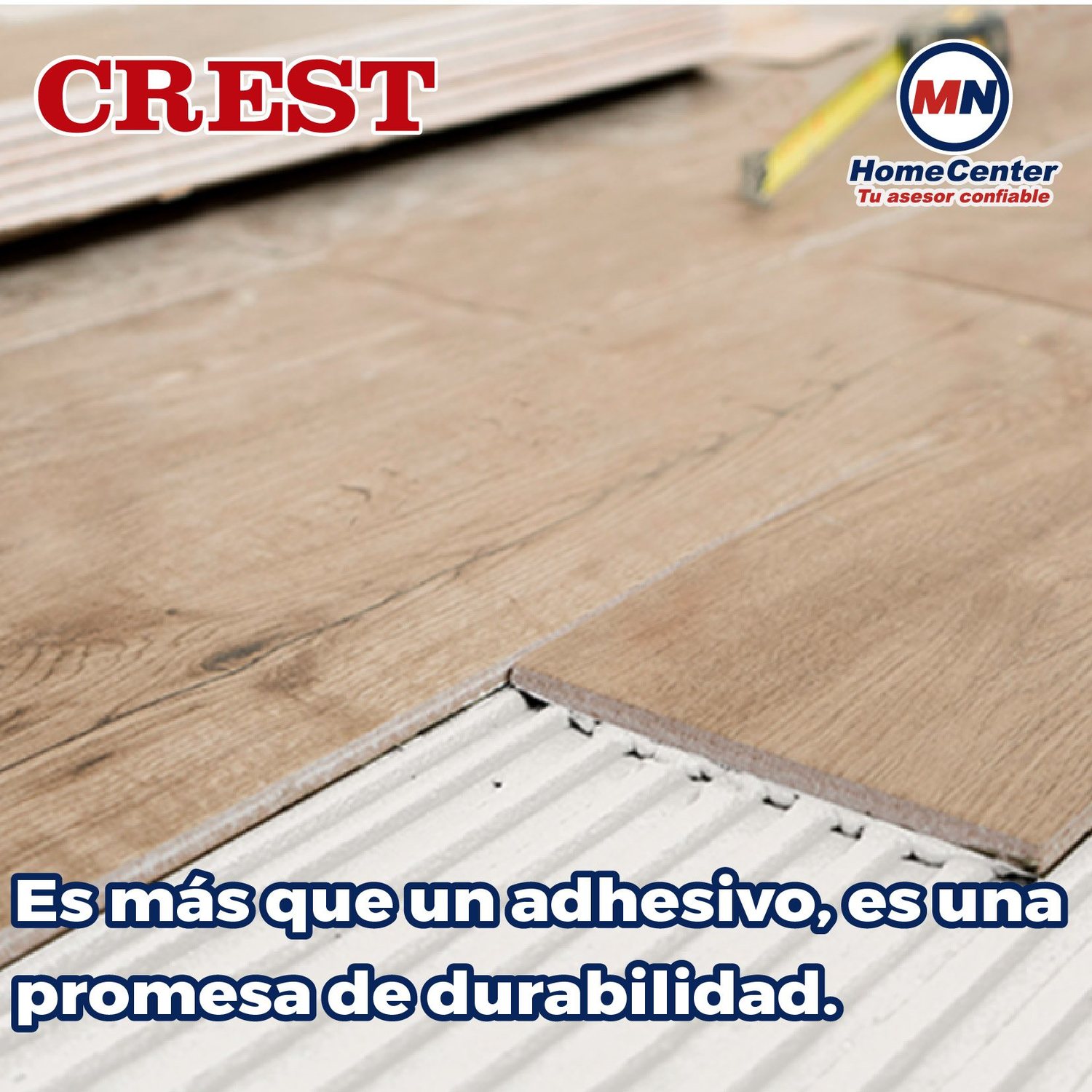 Adhesivo blanco reforzado 20 kg Crest Total