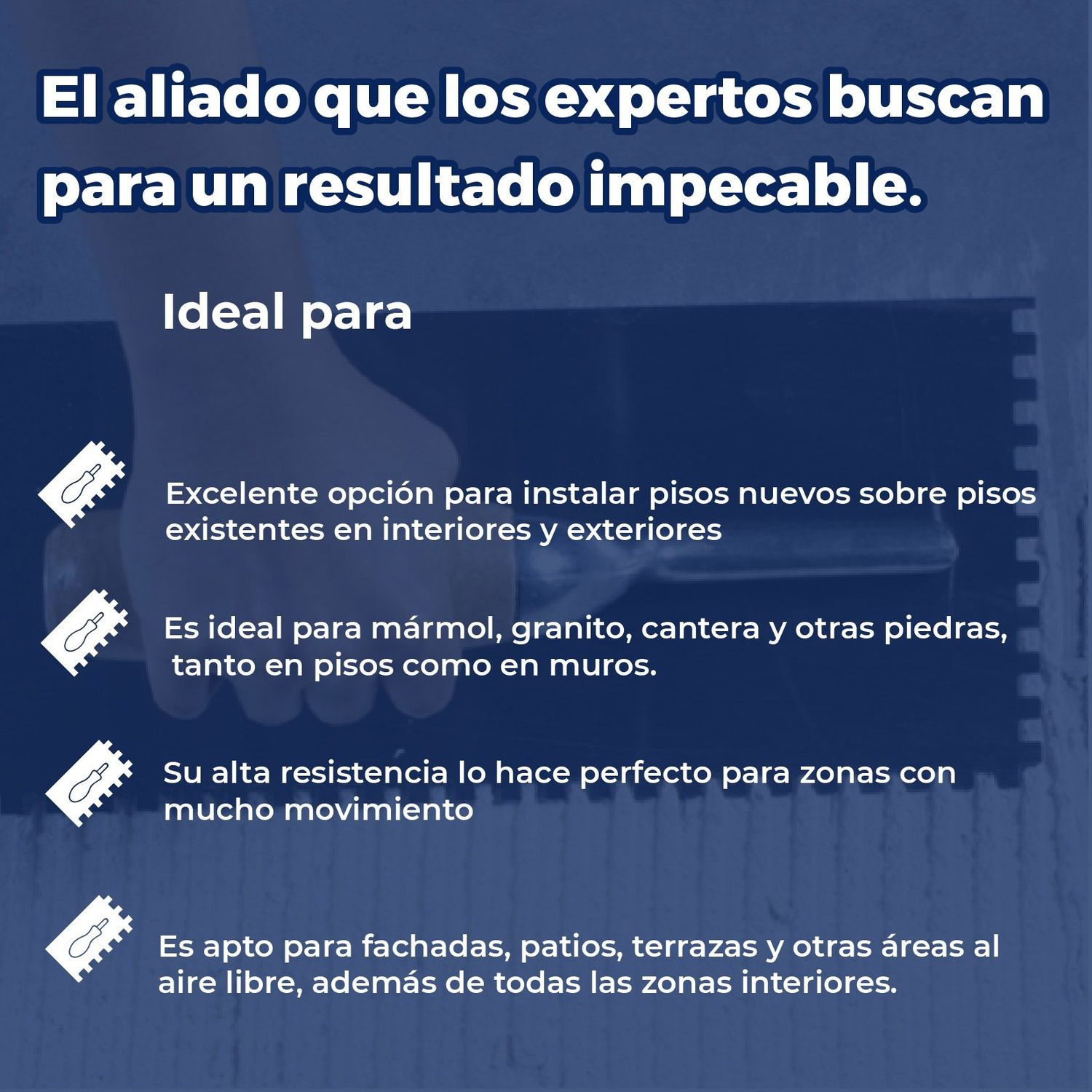 Adhesivo blanco reforzado 20 kg Crest Total