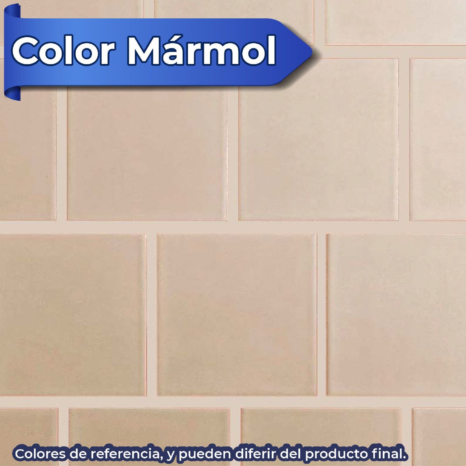 Boquilla con arena 10 kg Crest color mármol