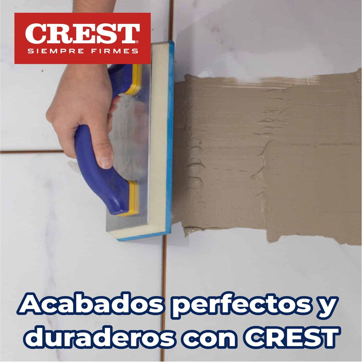 Boquilla con arena 10 kg Crest color ladrillo