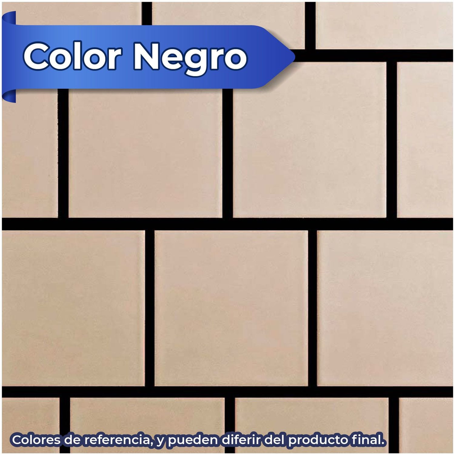 Boquilla con arena 10 kg Crest color negro