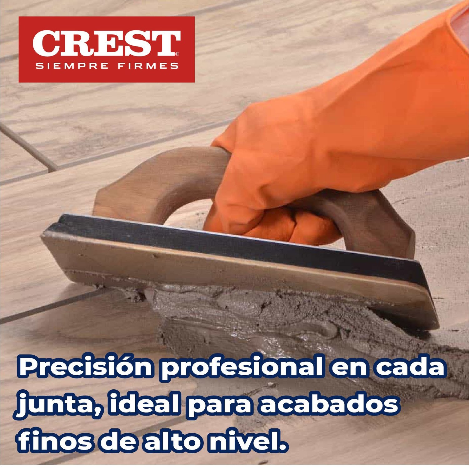 Boquilla sin arena 5 kg Crest color mandarina