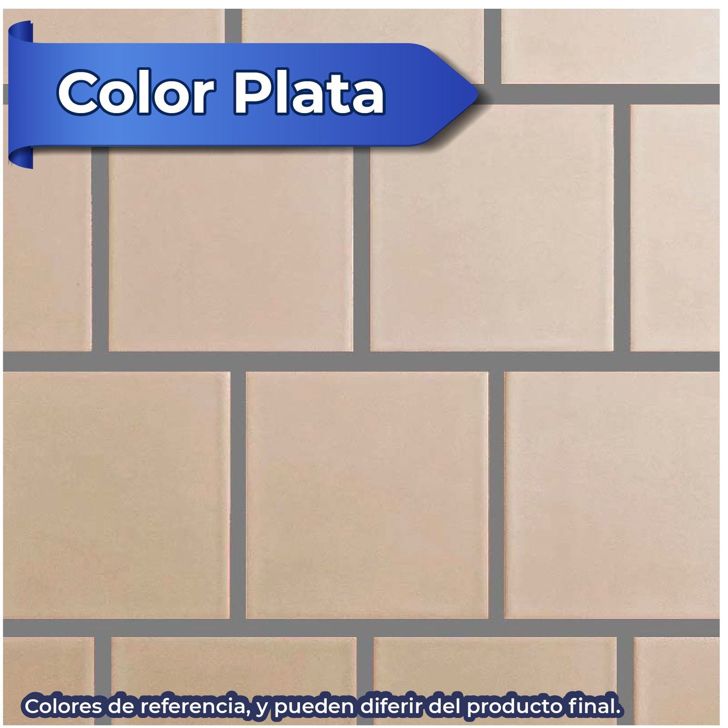 Boquilla sin arena 5 kg Crest color plata Juntacrest ultramax