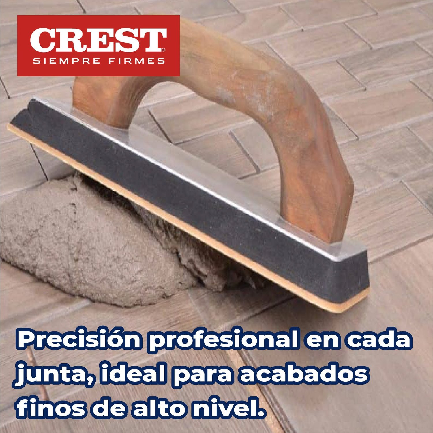 Boquilla sin arena 5 kg Crest color cerezo