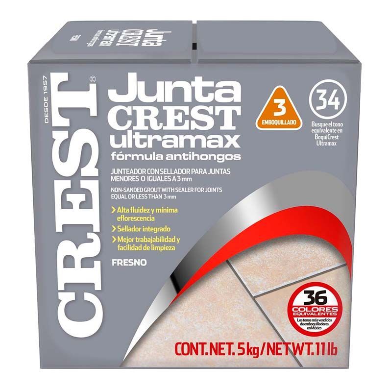 Boquilla sin arena 5 kg Crest color fresno