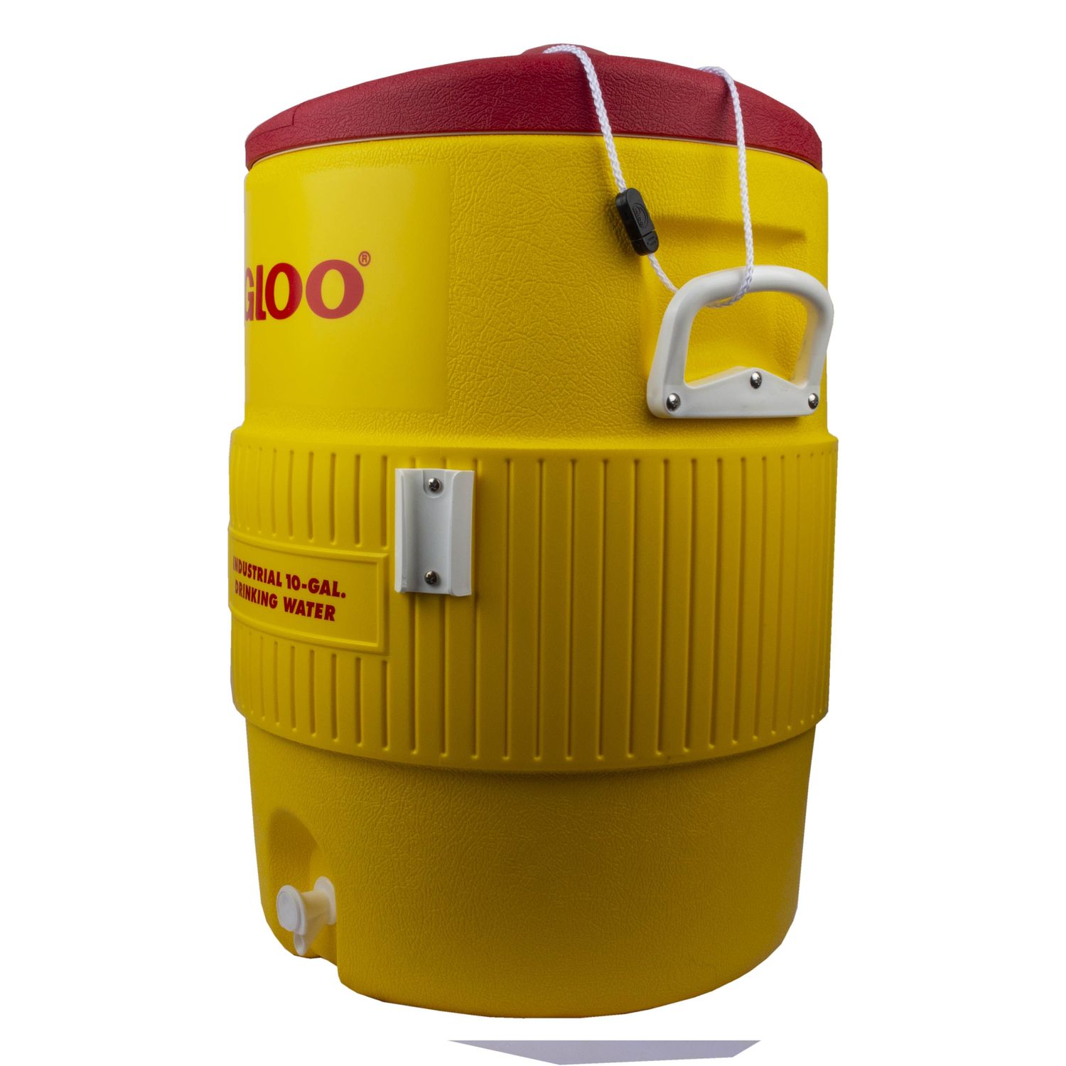 Termo Igloo capacidad 10 galones Amarillo y rojo