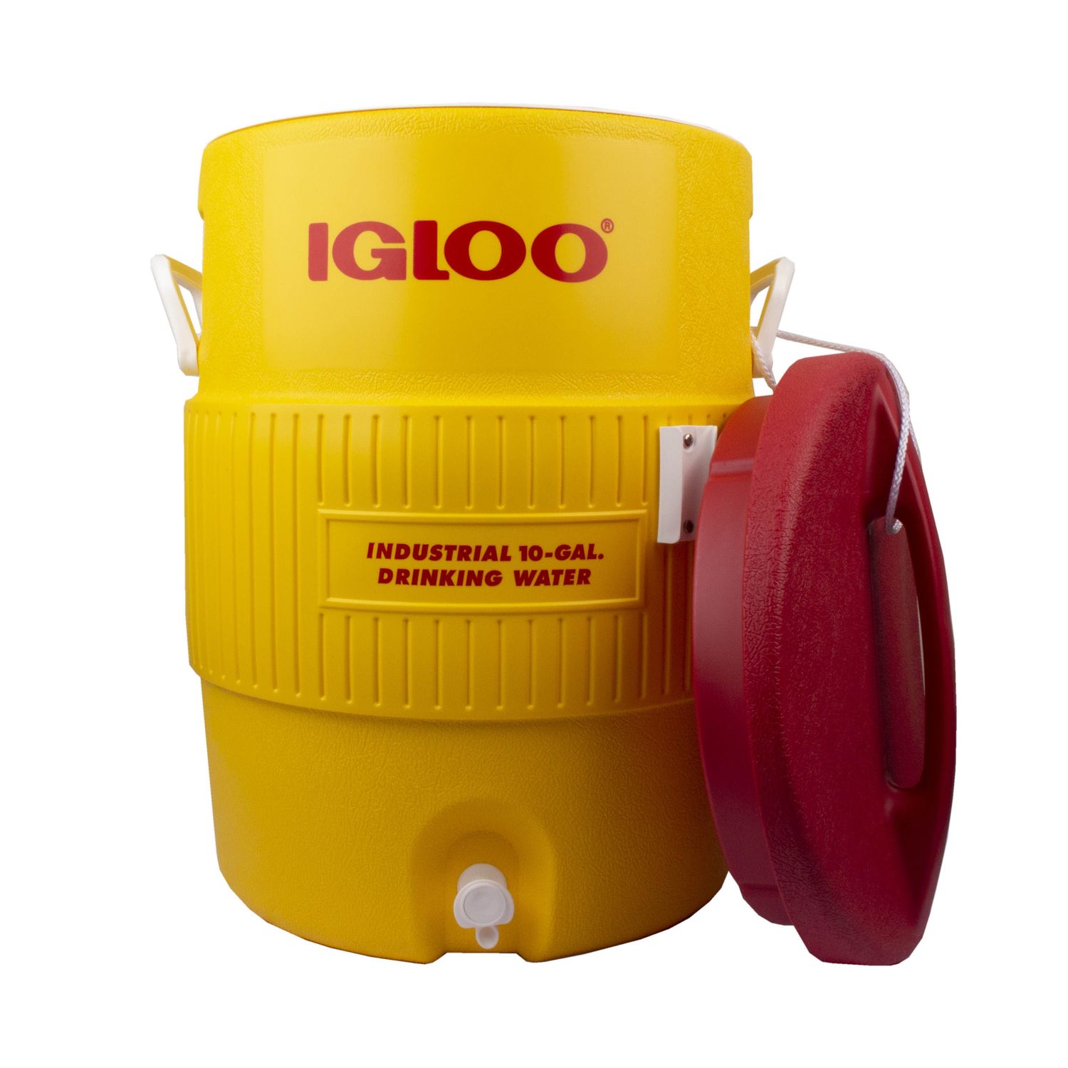 Termo Igloo capacidad 10 galones Amarillo y rojo