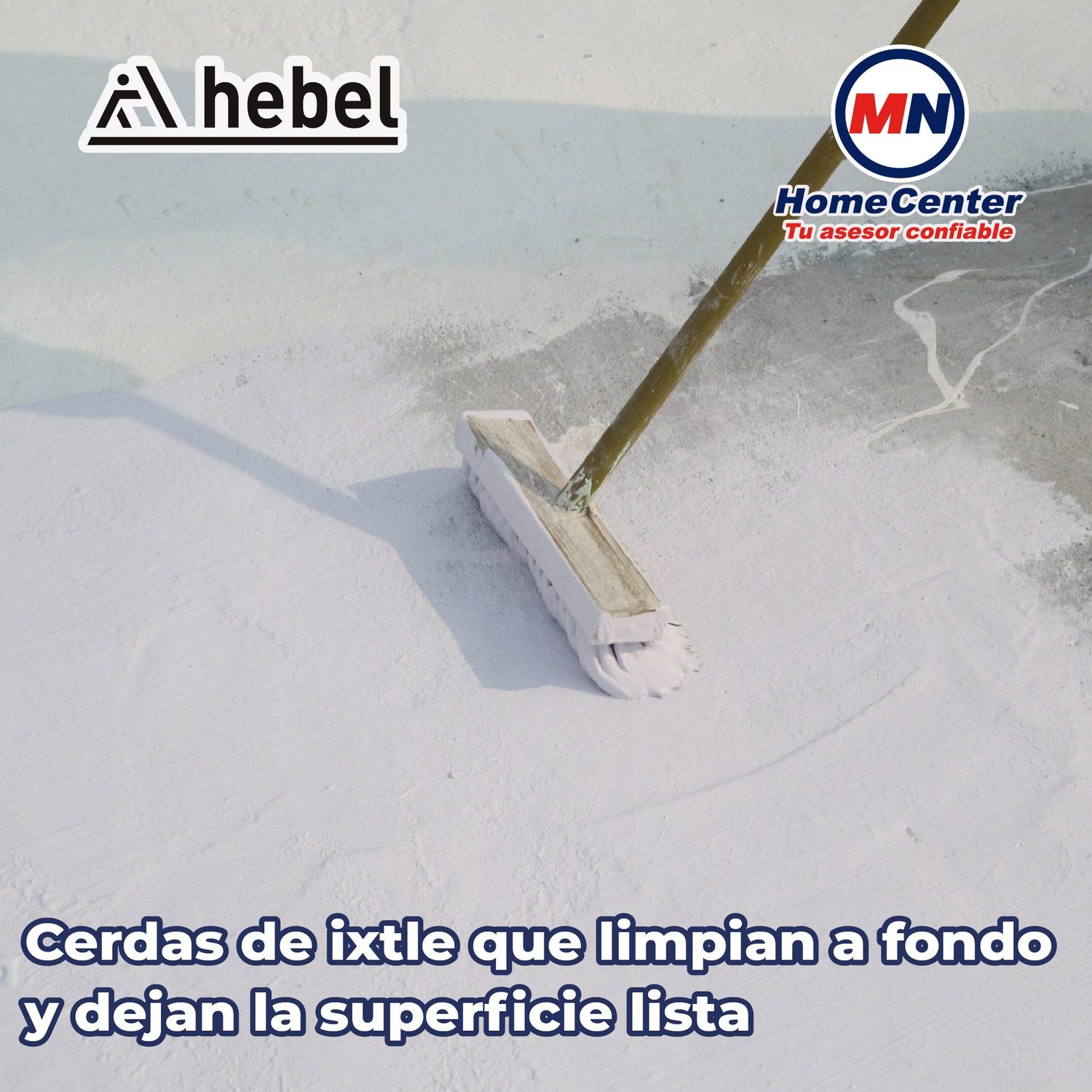 Cepillo Ixtle Hebel para impermeabilizar