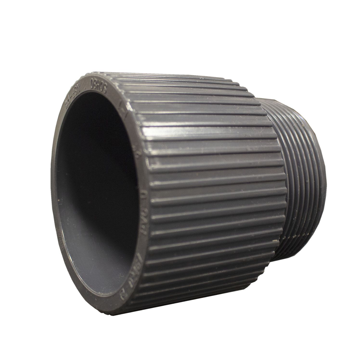 Conector PVC HID Rosca EXT 050 MM 2 CED 80