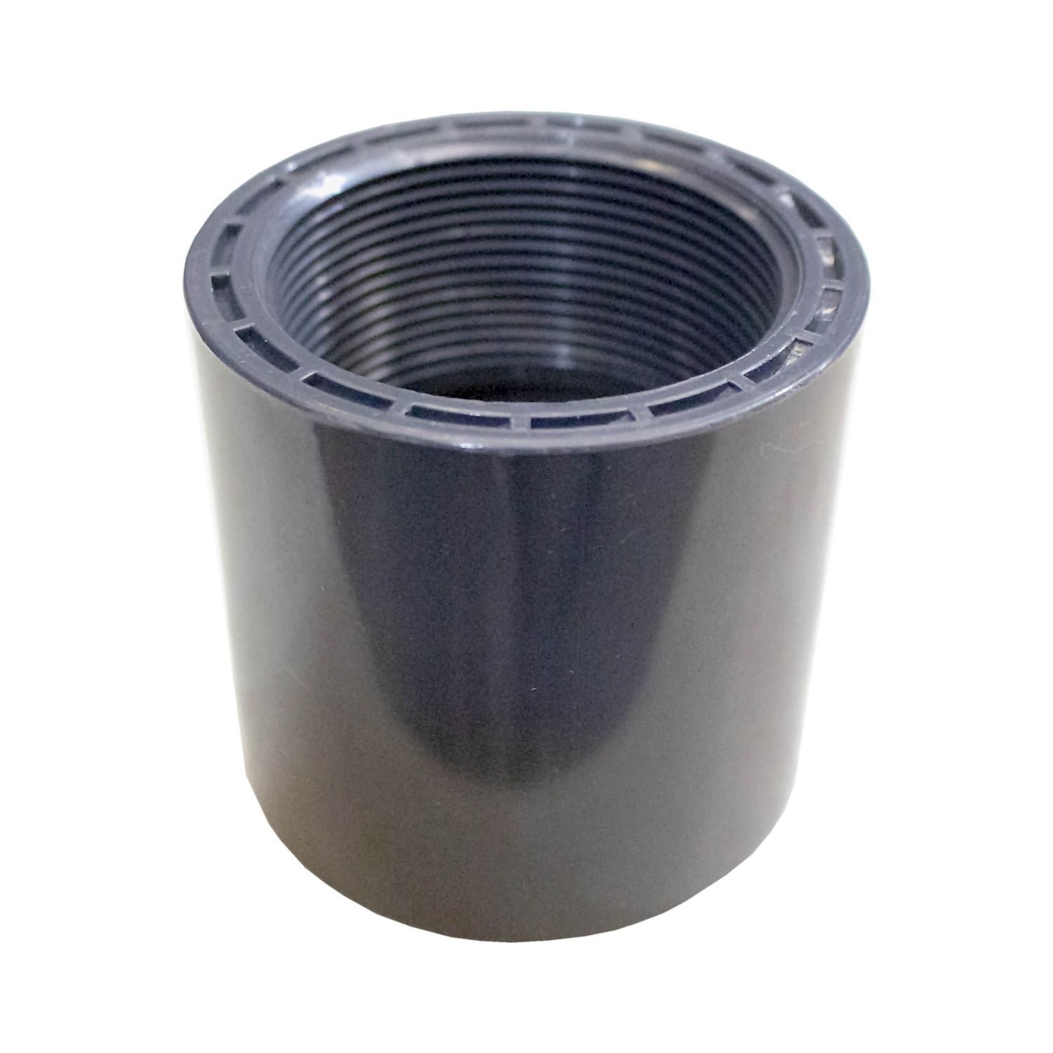 Cople PVC HID CEM Adaptador Válvula Unión 064 MM 2 1/2 CED 80