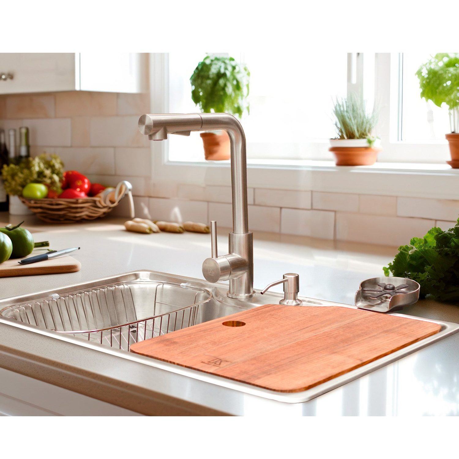 Combo equipado de tarja de acero inoxidable KTS3019A Kele