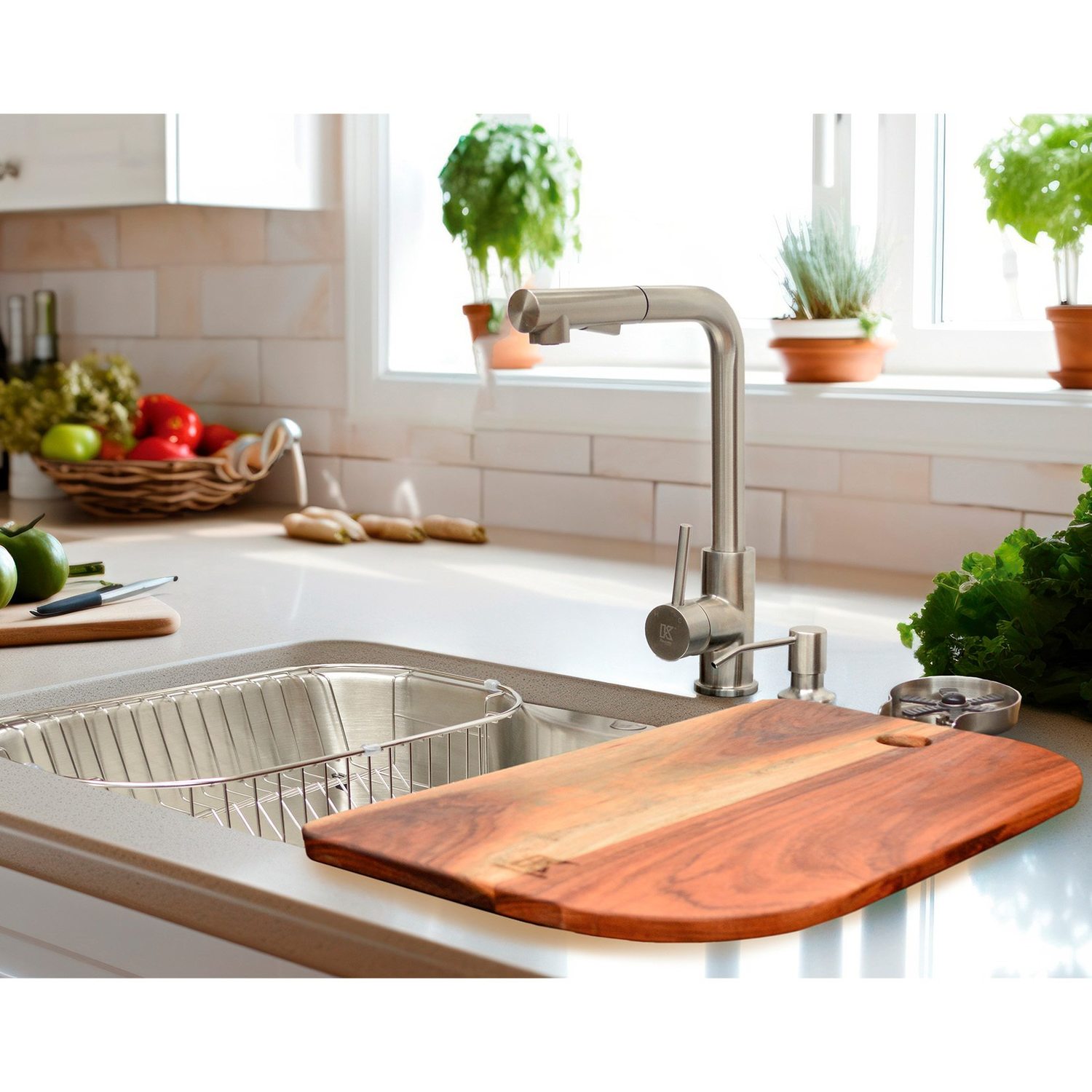 Combo equipado de tarja de acero inoxidable KUS2918A Kele