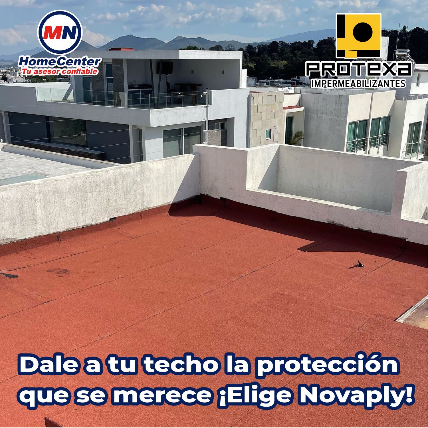 Impermeabilizante Prefabricado Novaply 4.0 Fp Gravilla Roja