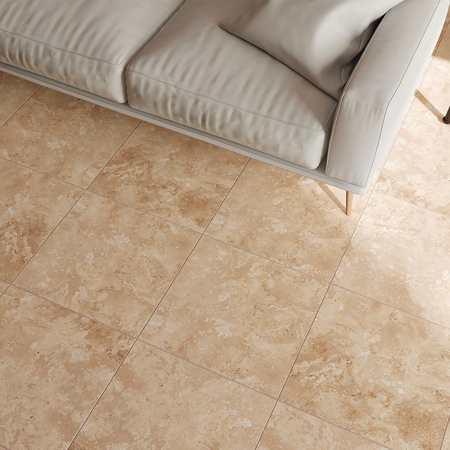 Piso Canea marrón Vitromex 45x45 cm