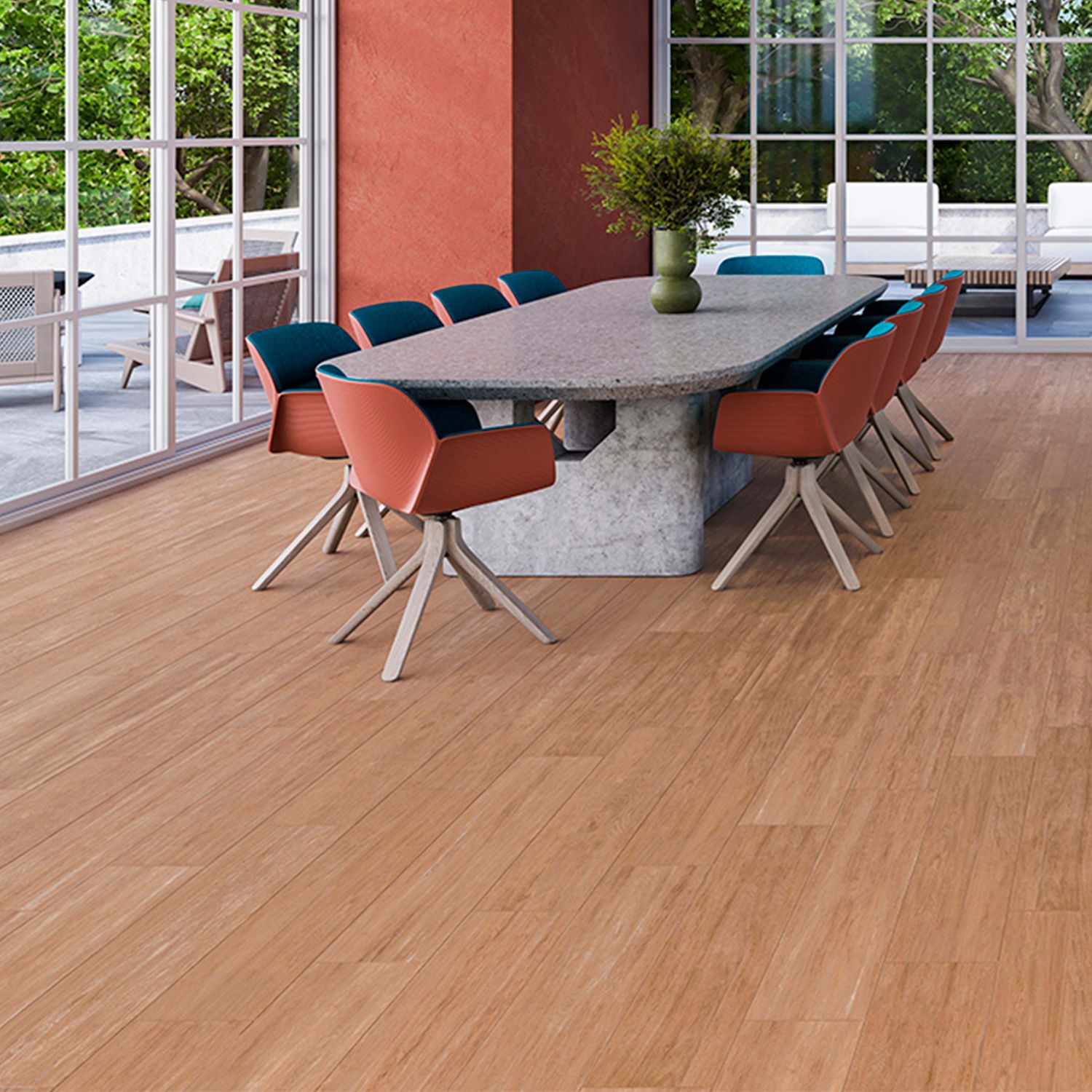 Piso Galieri castaño Daltile 18x50 cm ZGI2