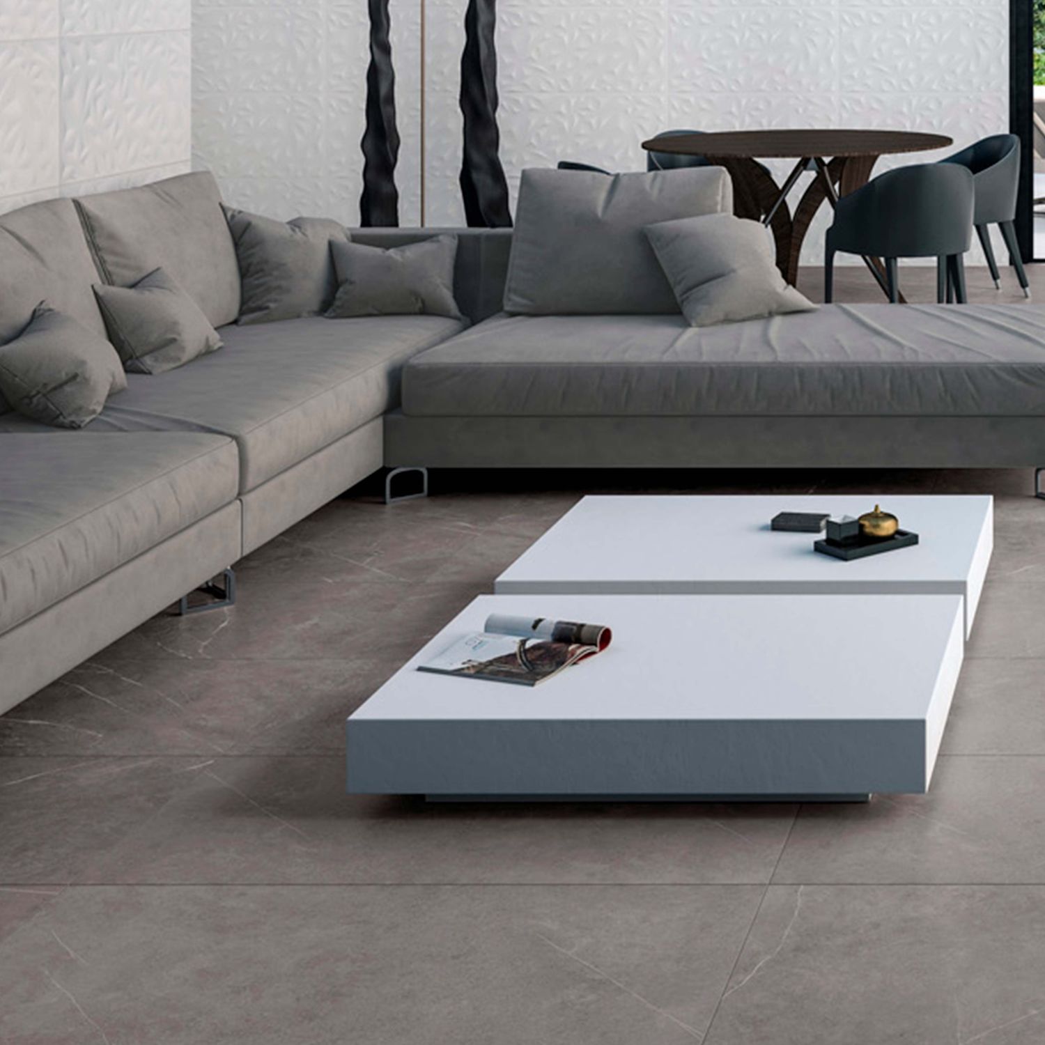 Piso Corso gray Daltile 60x120 cm rectificado ZC34